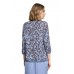 Betty Barclay - 2945 1688 - T-shirt blauw bruin luipaard print.